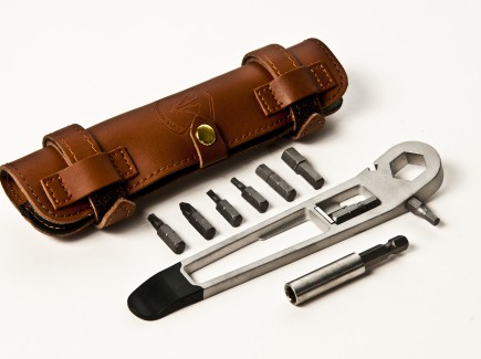tool with brown case