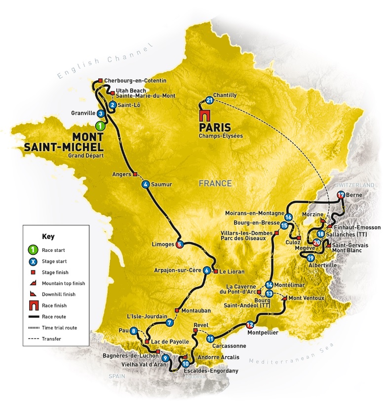 Tour De France 2016 Preview Rideon